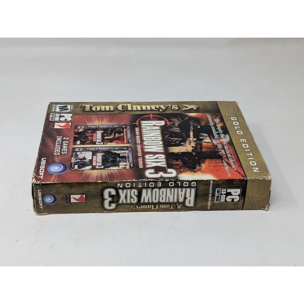 Tom Clancy's Rainbow‎ Six 3: Gold Edition (PC, 2003) In Box – Brand New & Sealed